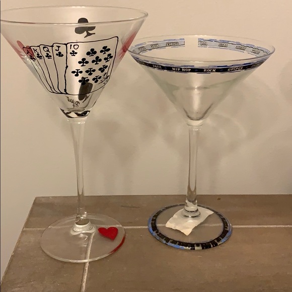 Martini Glasses with fun designs - Picture 8 of 8